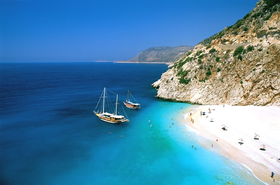 mejores playas de Turquía: playa de Kaputas